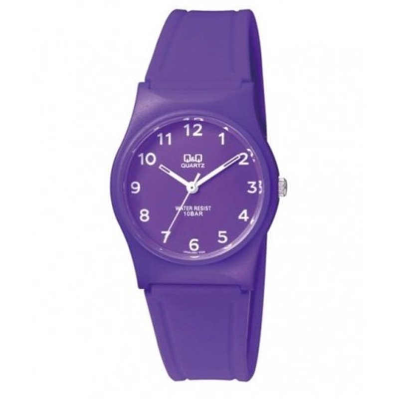 Reloj sumergible para mujer y niÃ±os color lila de Q&Q by Citizen VP34J068Y