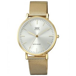 Reloj de moda unisex dorado Q&Q QA20J001Y