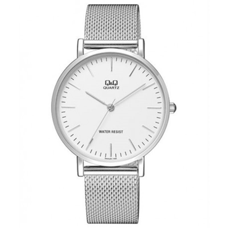 Reloj de moda unisex plateado Q&Q QA20J201Y