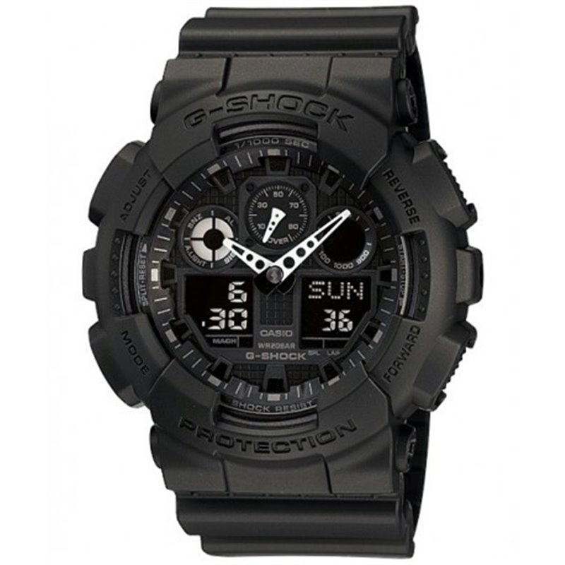 RELOJ G-SHOCK CASIO NEGRO GA-100-1A1