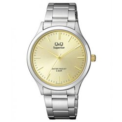 Reloj Caballero Acero Sumergible de Q&Q S278J200Y