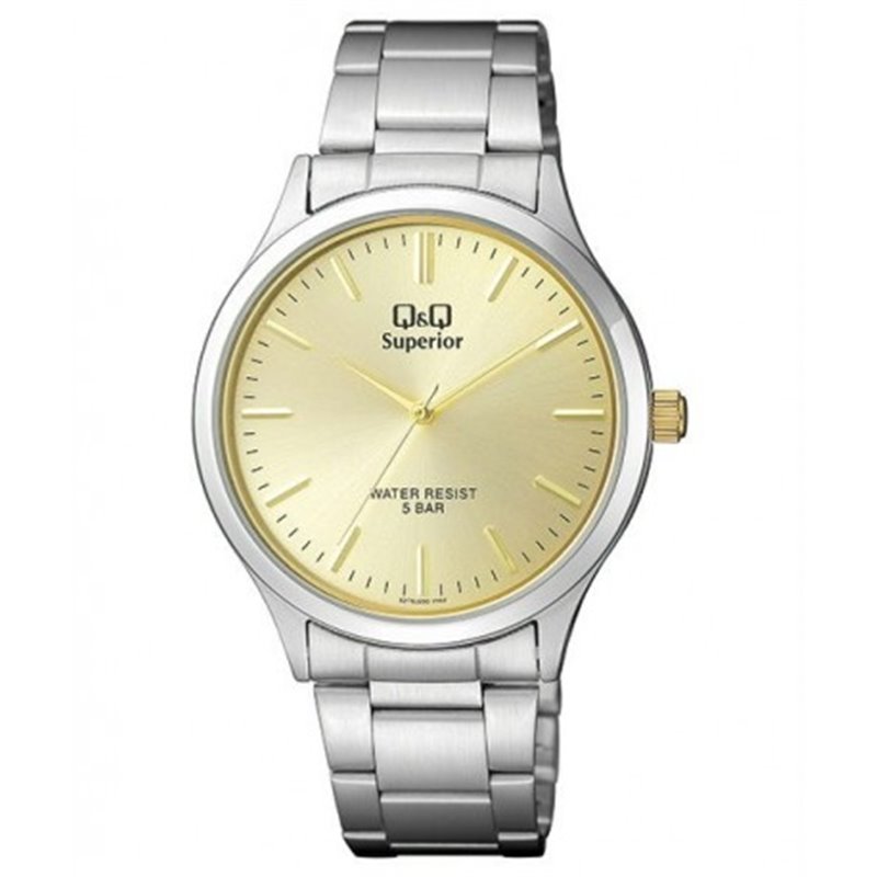 Reloj Caballero Acero Sumergible de Q&Q S278J200Y