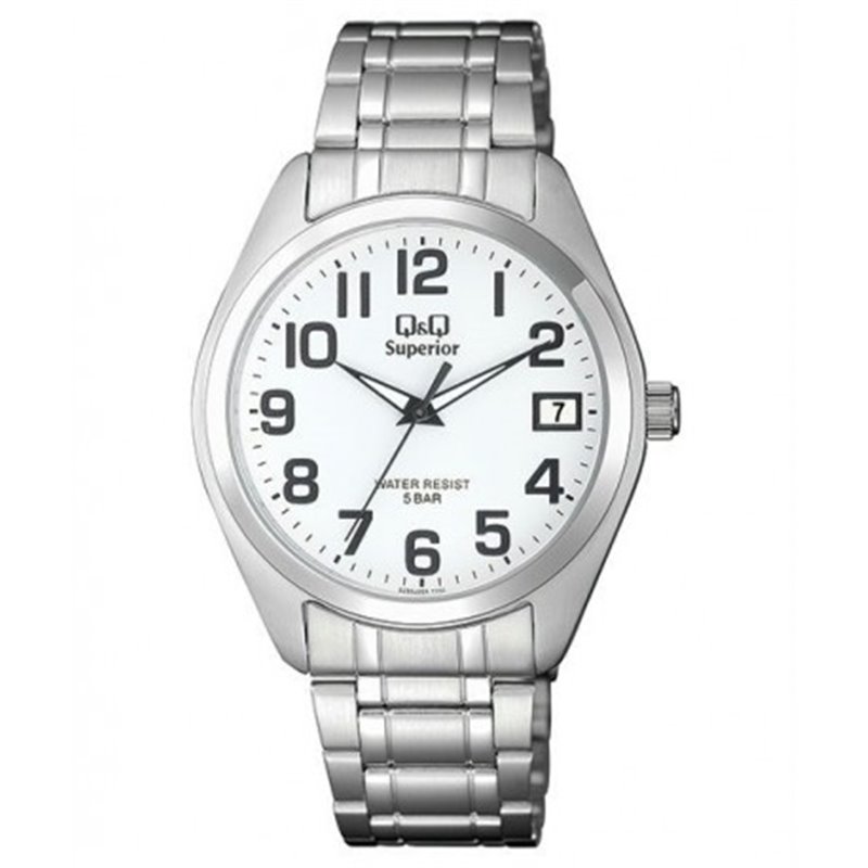 Reloj Caballero con Calendario y numeros arabes Q&Q S286J204Y