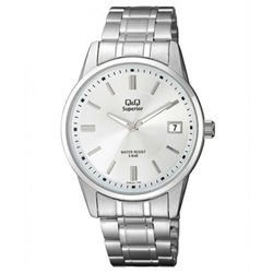 Reloj Caballero con Calendario y esfera blanca Q&Q S290J201Y