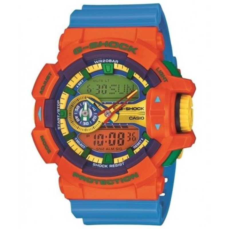 RELOJ G-SHOCK CASIO MULTICOLOR GA-400-4A