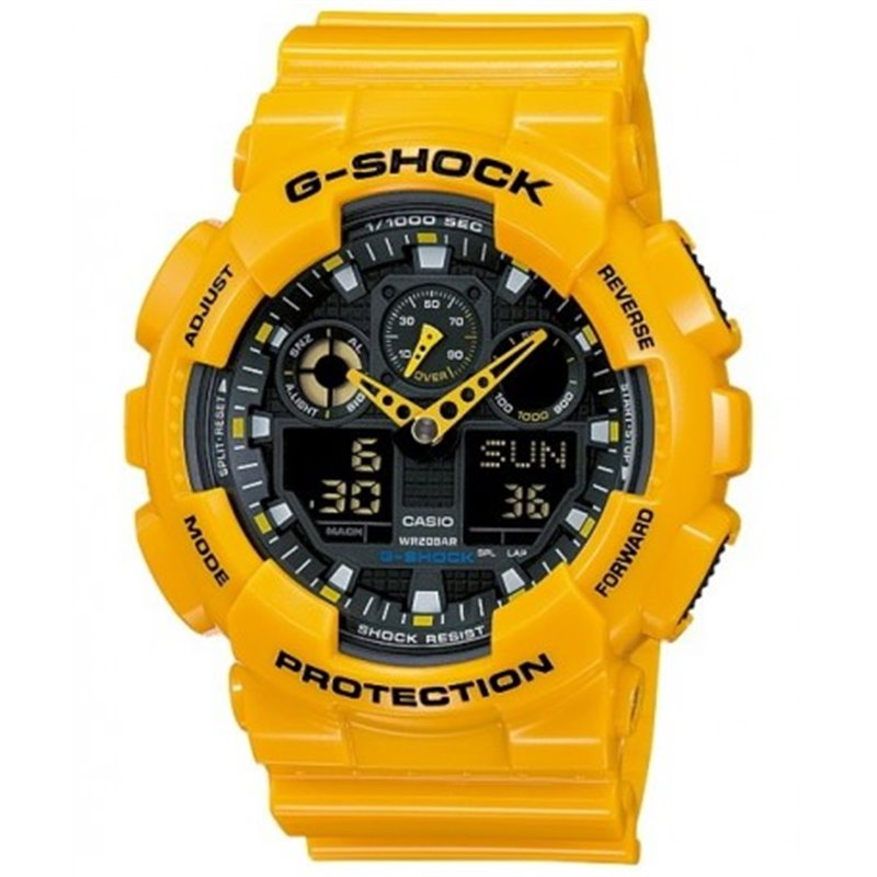 CASIO G-SHOCK AMARILLO GA-100A-9A