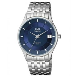 Reloj Caballero con Calendario y esfera azul Q&Q S288J212Y