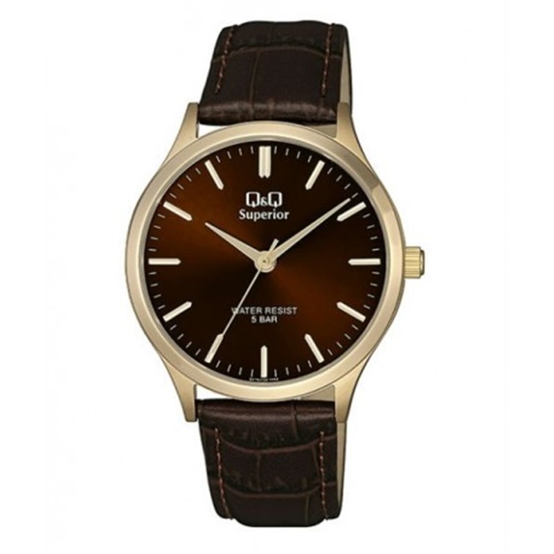 Reloj Caballero Acero Sumergible de Q&Q S278J102Y