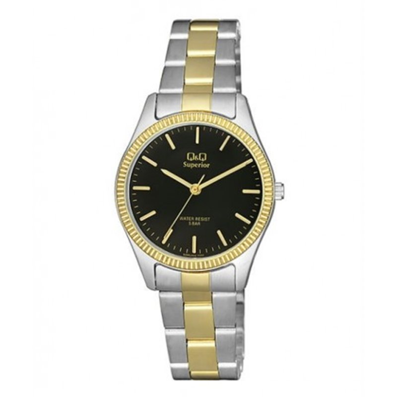 Reloj Sumergible bicolor para SeÃ±ora de Q&Q by Citizen S295J402Y