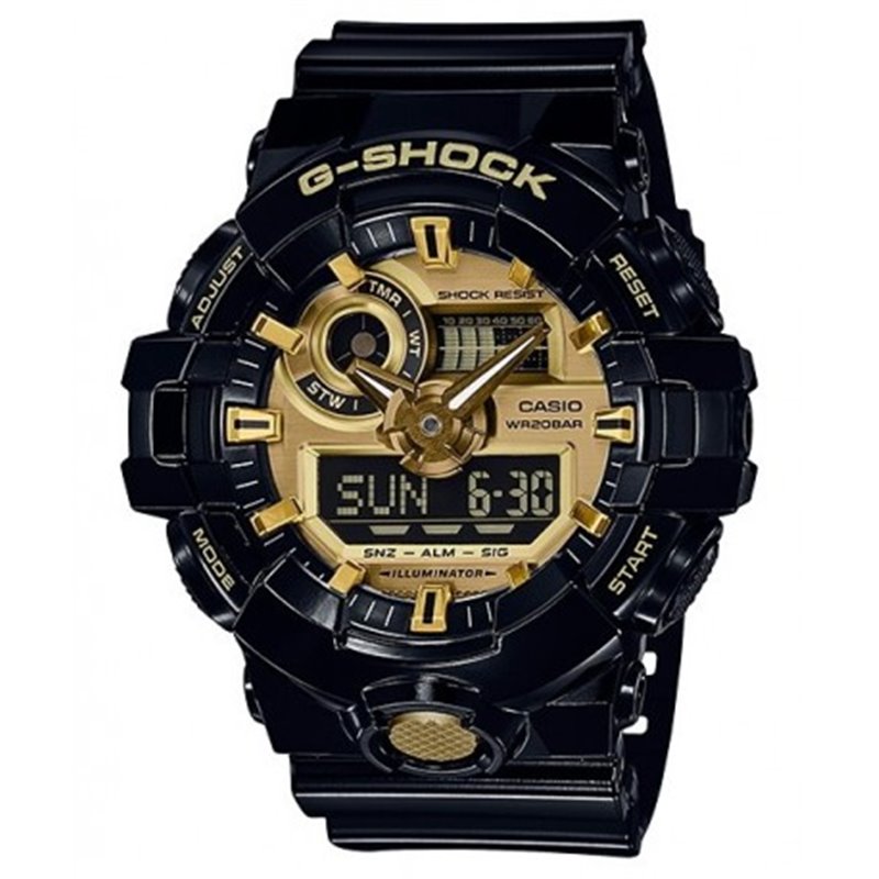 CASIO G-SHOCK ESFERA DORADA GA-710GB-1A