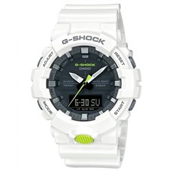 RELOJ CASIO BLANCO GSHOCK GA-800-1A