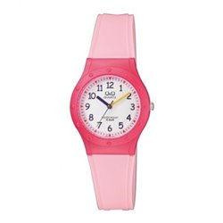 Reloj Sumergible rosa para niÃ±as QQ  VR75J004Y