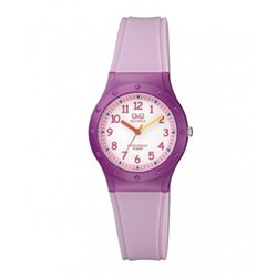 Reloj Sumergible lila para niÃ±as QQ VR75J005Y