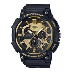 Casio reloj deportivo sumergible y con cronÃ³grafo para hombre MCW-200H-9AVEF