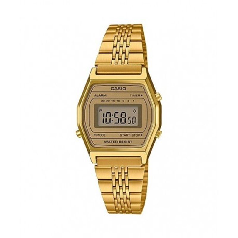 CASIO Reloj retro vintage de moda para mujer dorado LA-690WG-9D