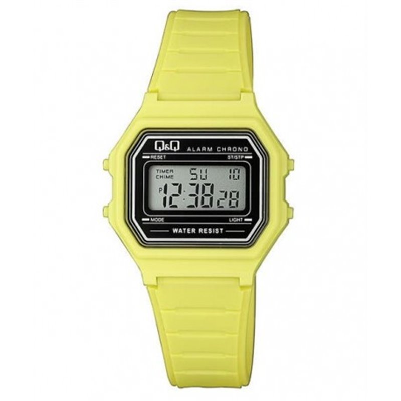 Reloj retro color amarillo Q&Q M173J016Y