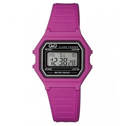 Reloj retro color fucsia Q&Q M173J017Y