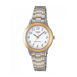 Reloj para mujer plateado y dorado Casio LTP-1263G-7B