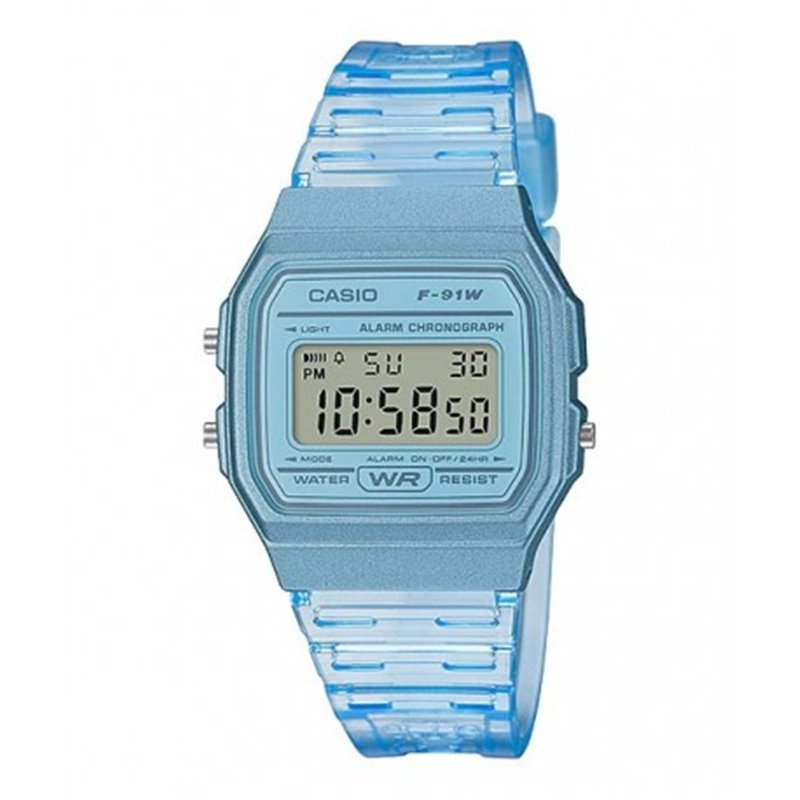 Casio retro azul F-91WS-2EF