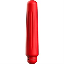 DELIA - BALA VIBRADORA - ABS BULLET WITH SILICONE SLEEVE - 10-VELOCIDADES - ROJO