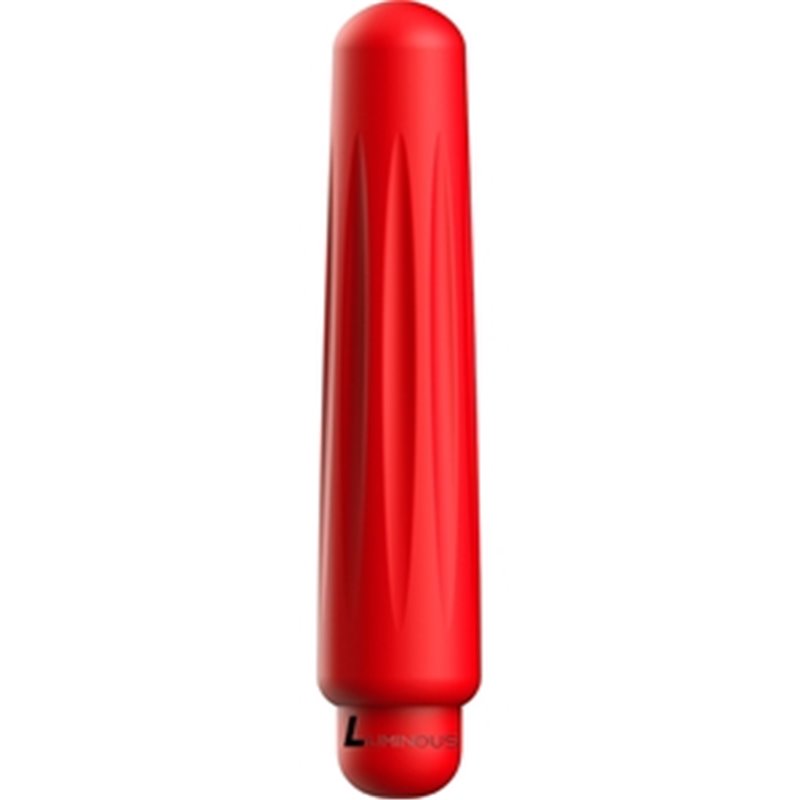 DELIA - BALA VIBRADORA - ABS BULLET WITH SILICONE SLEEVE - 10-VELOCIDADES - ROJO