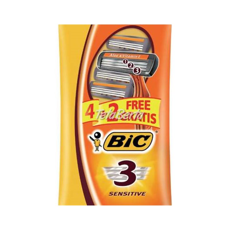 MAQUINAS DESECHABES BIC x6 SENSITIVE