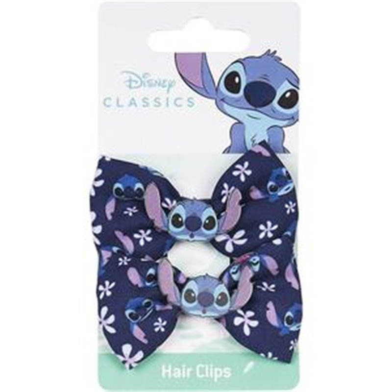 ACCESORIOS PELO CLIPS LAZO STITCH MULTICOLOR