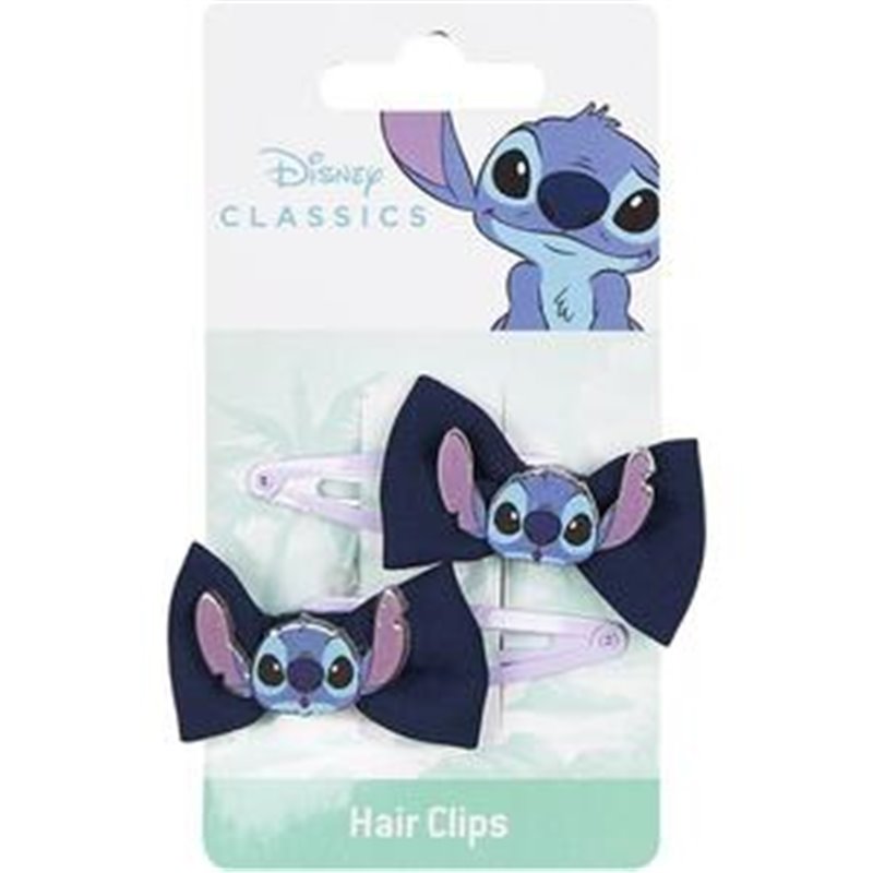 ACCESORIOS PELO CLIPS LAZO STITCH MULTICOLOR