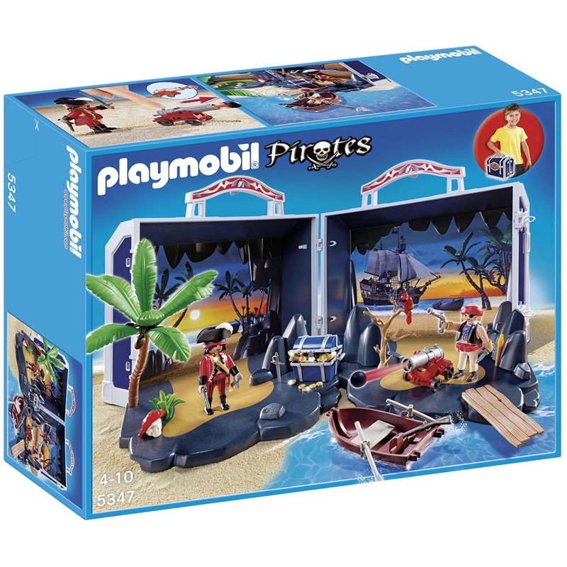 COFRE DEL TESORO PIRATA PLAYMOBIL