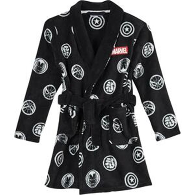 BATÍN CORAL FLEECE MARVEL BLACK