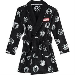 BATÍN CORAL FLEECE MARVEL BLACK