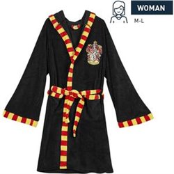 BATÍN CORAL FLEECE HARRY POTTER BLACK