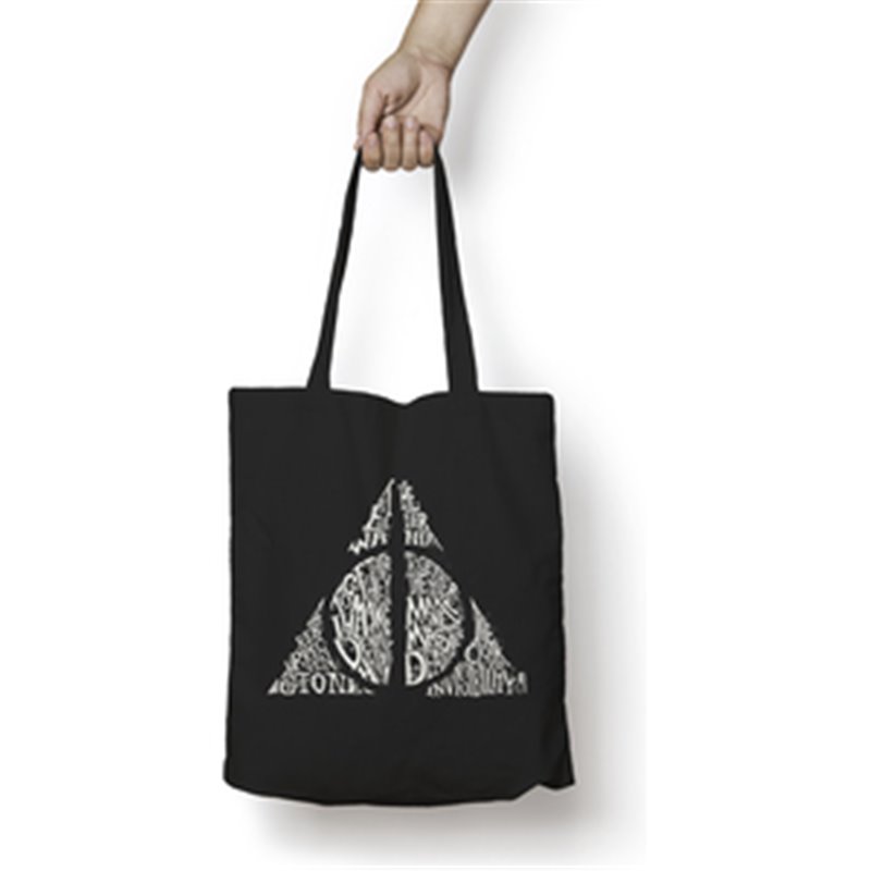 TOTE BAG 100% ALGODÓN DEATHLY HALLOWS