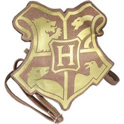 BOLSO BANDOLERA 3D POLIPIEL HARRY POTTER - MARRÓN