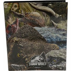 CARPETA A4 ANILLAS JURASSIC WORLD