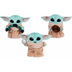 PELUCHE BABY YODA CHILD MANDALORIAN STAR WARS 17CM SURTIDO