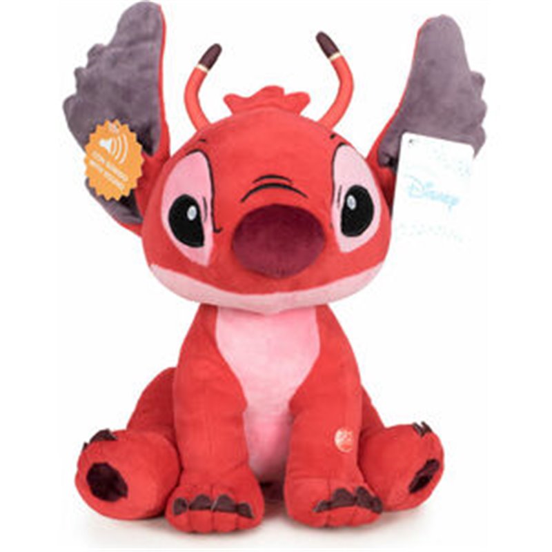 PELUCHE LEROY STITCH DISNEY SOFT SONIDO 20CM