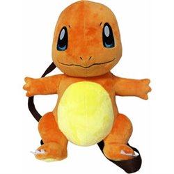 MOCHILA PELUCHE CHARMANDER POKEMON 36CM