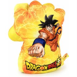 PELUCHE GUANTELETE GOKU DRAGON BALL SUPER 25CM