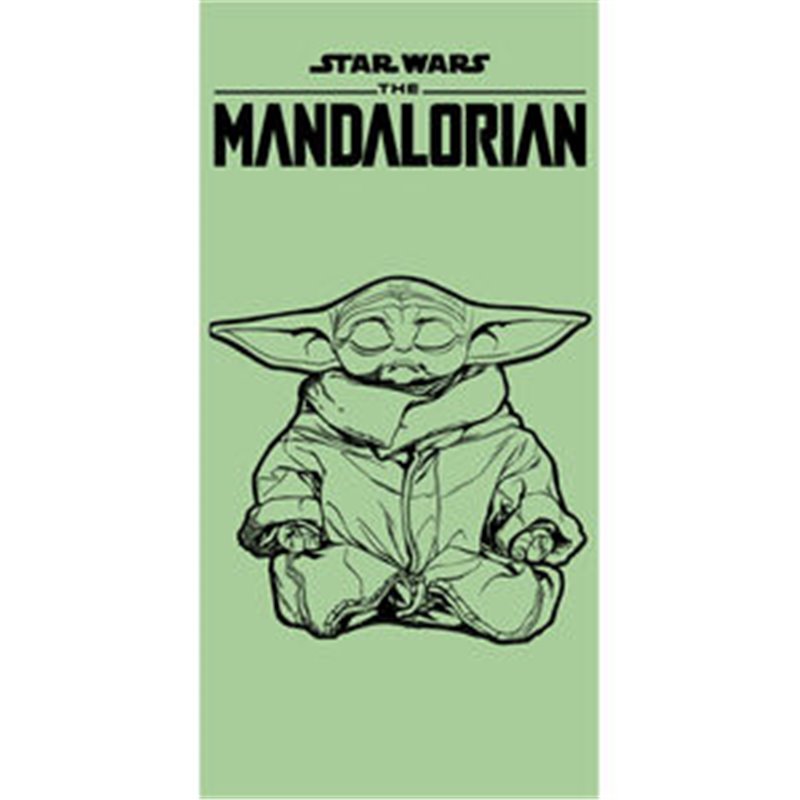 TOALLA MANDALORIAN STAR WARS ALGODON