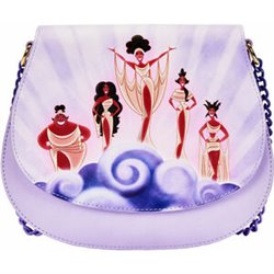 BOLSO BANDOLERA NUBES DE MUSAS HERCULES DISNEY LOUNGEFLY