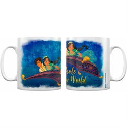 TAZA A WHOLE NEW WORLD ALADDIN DISNEY