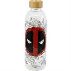 BOTELLA CRISTAL DEADPOOL MARVEL 1030ML