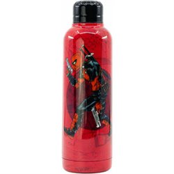 BOTELLA TERMO ACERO INOXIDABLE DEADPOOL MARVEL 515ML