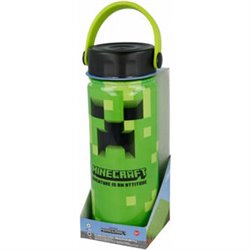 BOTELLA TERMO ACERO INOXIDABLE MINECRAFT 530ML