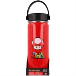 BOTELLA TERMO ACERO INOXIDABLE SUPER MARIO BROS NINTENDO 530ML