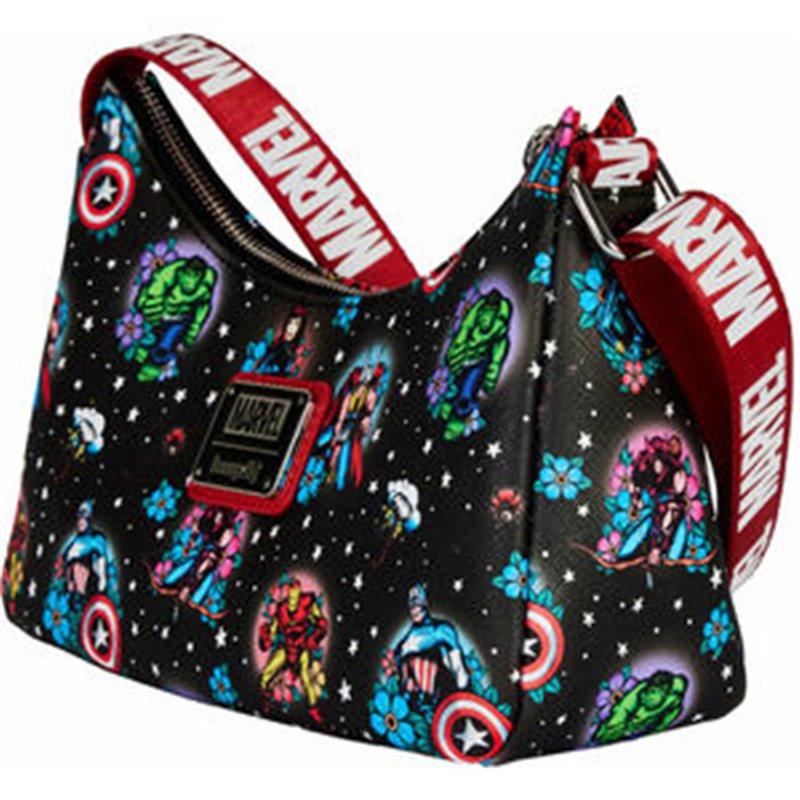 BOLSO BANDOLERA VENGADORES AVENGERS MARVEL LOUNGEFLY