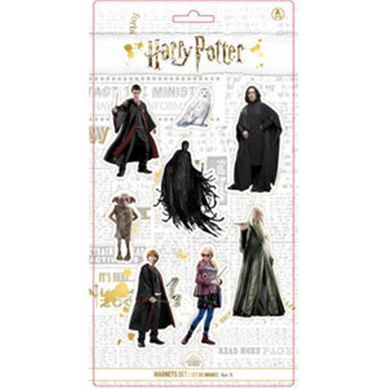 BLISTER 8 IMANES PERSONAJES HARRY POTTER