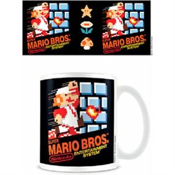 TAZA PORTADA NES SUPER MARIO NINTENDO