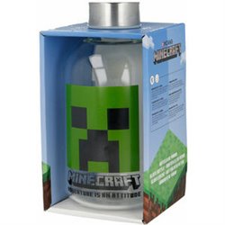 BOTELLA CRISTAL MINECRAFT 620ML